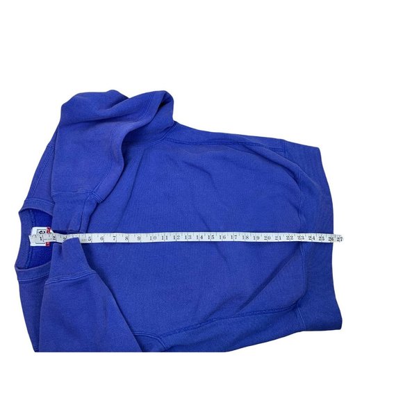 Vintage Lee Cross Grain Blank Yellow Crewneck Sweatshirt Size XXL Reverse Weave - Picture 6 of 7